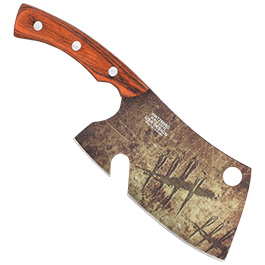 Wartech Jagd Messer mit Holzgriff inkl. Nylonscheide braun Bild 1 xxx:
