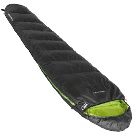 High Peak Mumienschlafsack Black Arrow schwarz/grn bis zu 190 cm Krpergre