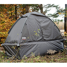 Fosco Zelt für Feldbett oder Campingbett oliv max. 1-2 Personen