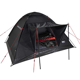 High Peak Zelt Beaver 3 schwarz fr max. 3 Personen