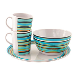 Easy Camp Java Picknick Set f�r 2 Personen Melamin