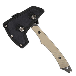 Kleinbild 4 Wartech Wurf- und Survivalaxt stonewash inkl. Scheide schwarz/tan