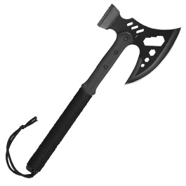 Buckshot Knives Survival Axt Tomahawk mit Tools inkl. Nylontasche schwarz Bild 1 xxx: