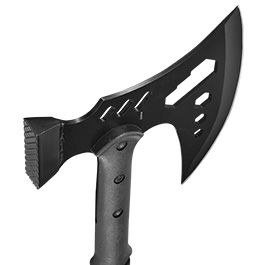Buckshot Knives Survival Axt Tomahawk mit Tools inkl. Nylontasche schwarz Bild 3