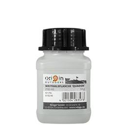 Origin Outdoors Weithalsflasche Quader 250 ml transparent