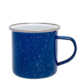 Origin Outdoors Emaille Tasse 360 ml blau