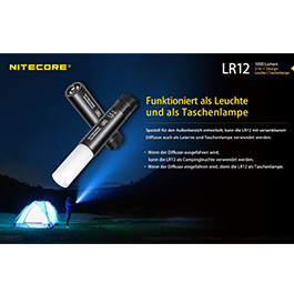 Nitecore Camping-Laterne LR12 1000 Lumen Bild 2
