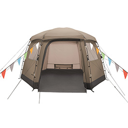 Easy Camp Familienzelt Moonlight Yurt für max. 6 Personen grau/khaki Bild 4