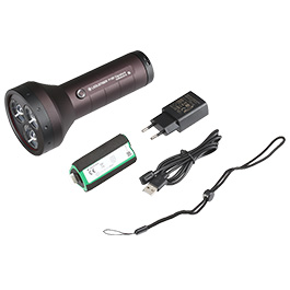 LED Lenser LED-Taschenlampe P18R Signature 4500 Lumen inkl. Akku schwarz Bild 4