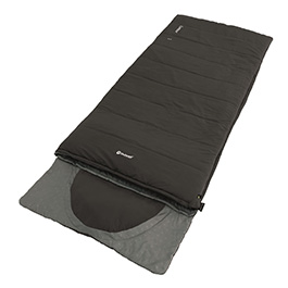 Outwell Deckenschlafsack Contour Standard inkl. Kissen schwarz