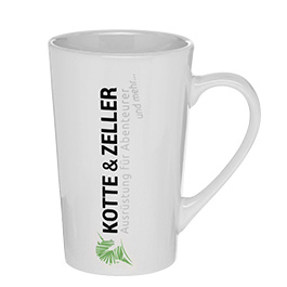 Kotte & Zeller Tasse schlank 300 ml wei