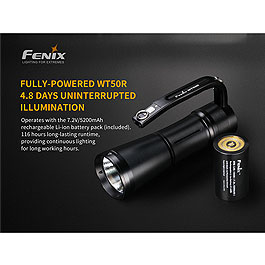 Fenix Handscheinwerfer WT50R multifunktional 3700 Lumen Bild 5