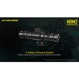 Nitecore Helmmontage Universal HRM2 für Taschenlampen schwarz Bild 4