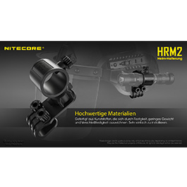 Nitecore Helmmontage Universal HRM2 für Taschenlampen schwarz Bild 5