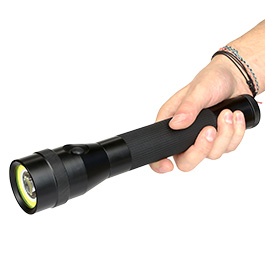 MetMaxx LED-Taschenlampe MegaPowerMulti 28 cm schwarz Bild 8