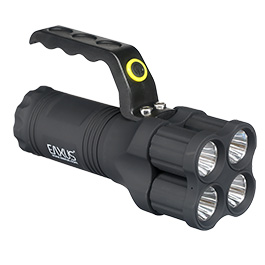 LED-Taschenlampe mit 4 leuchtstarken LED`s schwarz Bild 11