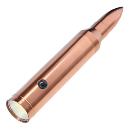 LED-Taschenlampe Bullet Light Aluminium messingfarben Bild 1 xxx: