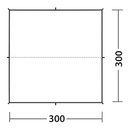 Kleinbild 2 Easy Camp Tarp 3 x 3 m inkl. Gestnge Granite Grey