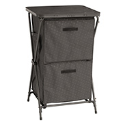 Outwell Campingschrank Domingo Kabinett mit zwei Regalbden charcoal klappbar