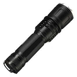 Bailong LED-Taschenlampe mit Zoom, Strobe schwarz Bild 9
