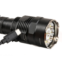 Nitecore LED-Taschenlampe TM9K TAC 9800 Lumen inkl. Akku schwarz Bild 6