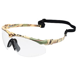 Nuprol Battle Pro Protective Airsoft Schutzbrille camo / klar