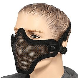 Nuprol Mesh Mask V1 Gittermaske Lower Face Shield schwarz