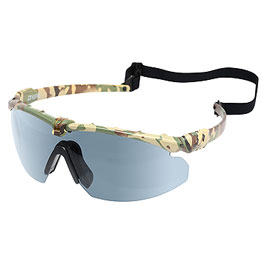 Nuprol Battle Pro Protective Airsoft Schutzbrille camo / rauch