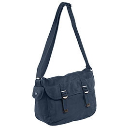 Fostex Leinentasche US-Style blau