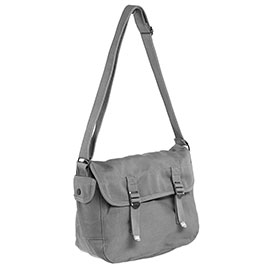 Fostex Leinentasche US-Style grau