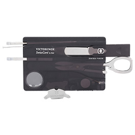 Victorinox SwissCard Lite Multitool schwarz