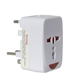 Reiseadapter One World 230 V wei