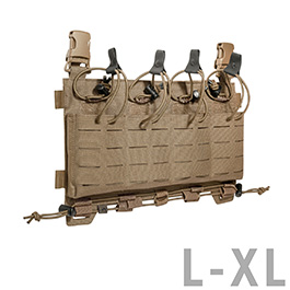 Tasmanian Tiger Frontpanel mit vier Magazintaschen fr TT Plate Carrier coyote braun Gr. L-XL