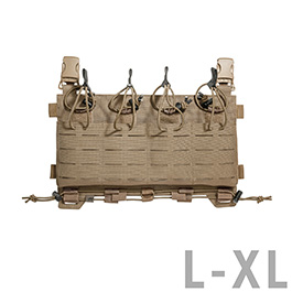 Tasmanian Tiger Frontpanel mit vier Magazintaschen für TT Plate Carrier coyote braun Gr. L-XL Bild 1 xxx: