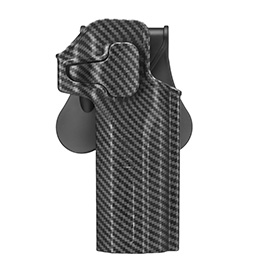 Amomax Tactical Holster Polymer Paddle fr Desert Eagle Pistolen Rechts Carbon-Design