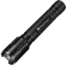 Maximus LED-Taschenlampe Aluminium 1200 Lumen schwarz