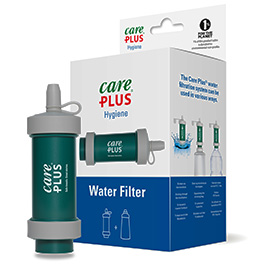 Care Plus Wasserfilter Jungle Green fr Outdoor, Reisen, Notfallvorsorge