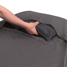 Robens Schlafsacküberzug Mountain Liner für Deckenschlafsack grau Bild 2