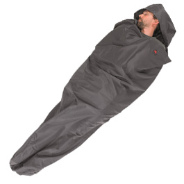 Robens Schlafsacküberzug Mountain Liner für Mumienschlafsack grau