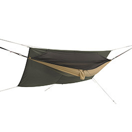 Robens Hngematte-Set Trace Ultimate 300 x 140 cm oliv inkl. Tarp, Moskitonetz uvm.