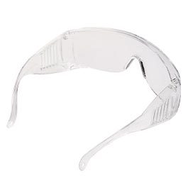 Schutzbrille antibeschlag Anti-Kratz beschichtet transparent Bild 2