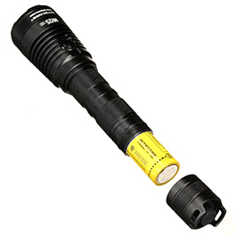 Nitecore LED-Taschenlampe MH25 V2 Jagdset 1300 Lumen inkl. Akku, Holster, Farbfilter, Kabelschalter und Koffer schwarz Bild 9