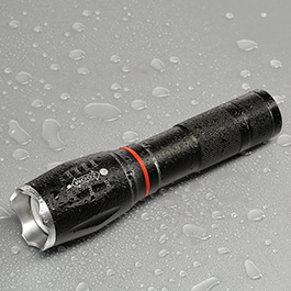 LED-Taschenlampe CQB mit Zoom Aluminium schwarz Bild 2