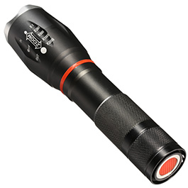 LED-Taschenlampe CQB mit Zoom Aluminium schwarz Bild 4