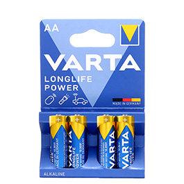 Varta Batterie LR6 AA Mignon Longlife Power 4 Stück