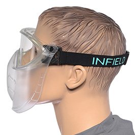 Infield Schutzbrille Pantor Shield PC AF AS UV transparent Bild 4