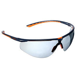 Infield Schutzbrille Levior rauch dunkelgrau/orange