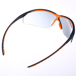 Infield Schutzbrille Levior rauch dunkelgrau/orange Bild 2