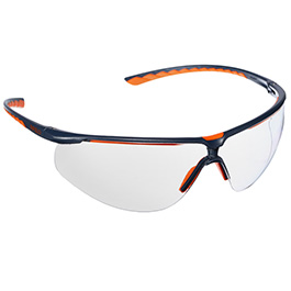 Infield Schutzbrille Levior klar grau/orange