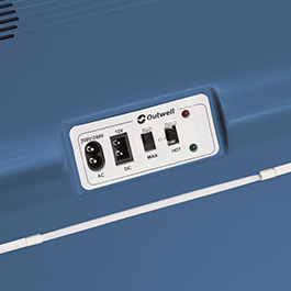Outwell Kühlbox Ecocool Lite 24 Liter Kühl-/Wärmefunktion 12V/230V für Auto und Wohnmobile blau Bild 2